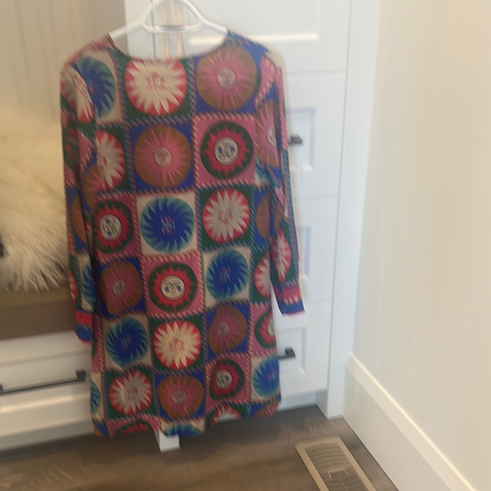 Colorful Sun Patterned Dress - Picture 10 of 13
